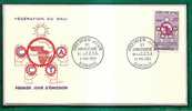 MALI - 1960 FIRST DAY COVER C.C.T.A. COMM CANCEL - Yvert # 9 - Andere & Zonder Classificatie