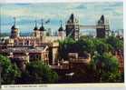 U K--1986--LONDON--The Tower And Tower  Bridge  Cpm N° PT1024  Colourmaster INTERNATIONAL - Tower Of London