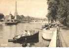 CPSM. PARIS LES QUAIS DE LA SEINE VERS LE PONT ALEXANDRE III. DATEE 1962. DENTELLEE. - The River Seine And Its Banks