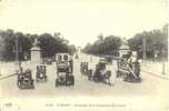 RARE CARTE POSTALE     PARIS         AVENUE DES CHAMPS ELYSEES - Champs-Elysées