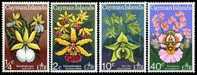 (05) Cayman Isl. / Caiman  Orchids / Orchidees / Flowers / Fleurs / Blumen   ** / Mnh  Michel 286-89 - Kaimaninseln