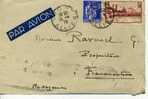 Lettre De Vichy "par Avion" Pour MADAGASCAR  15/9/1938 - 1927-1959 Lettres & Documents