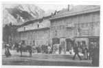 73 ) SAINT MICHEL, Place De La Gare, LL 4, Selecta, ANIMEE, GENDARMERIE, HOTEL DE LA GARE - Saint Michel De Maurienne