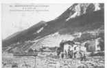 73 ) MODANE FOURNEAUX, Après La Catastrophe Juillet 1906, Le Lit Du Charmaix Complé Par La Vase Et Cailloux, ANIMEE 1605 - Modane