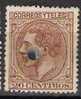 ESPANA 1879 N°186 @ - Used Stamps