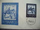 Sarre - Saarland FDC IMOSA 01.4.1952 : Tag Der Briefmarke _ Journée Du Timbre - Autres & Non Classés