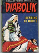 Diabolik (Astorina 1974) Anno XIII° N. 14 - Diabolik