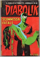 Diabolik (Astorina 1974) Anno XIII° N. 16 - Diabolik
