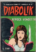 Diabolik (Astorina 1974) Anno XIII° N. 19 - Diabolik