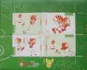 AUSTRIA 2007 ANK BLOCK 42 EURO 2008 FUSSBALL SOCCER POSTFRISCH - Blocks & Sheetlets & Panes