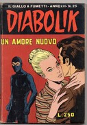 Diabolik (Astorina 1974) Anno XIII° N. 25 - Diabolik