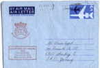 AEROGRAMME Great Britain Postal Stationery 1977  To BRD GERMANY / Ae 64 - Entiers Postaux