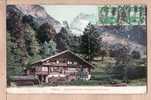 GRINDELWALD VIESCHERHÖRNER Postée 26.08.1910 ¤litho Color KILCHBER 13532¤ SUISSE SWITZERLAND SCHWIEZ ZWITSERLAND ¤9060A - Grindelwald