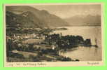 TALLOIRES (74) - LAC D´ANNECY - VUE GÉNÉRALE - C.A.P. - CARTE CIRCULÉE EN 1936 - - Talloires