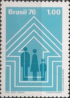 BRAZIL - SESC AND SENAC HOMAGE 1976 - MNH - Unused Stamps