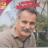 GEORGES  BRASSENS  °° ALBUM  33  TOURS    2 DISQUES  24 TITRES - Sonstige - Franz. Chansons