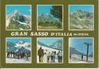 GRAN SASSO D-ITALIA /  TERAMO /  COLORI VIAGGIATA  1988 / ANIMATA. - Teramo