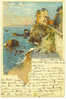 ARTIST Sgnd MANUEL WIELANDT #206 Pegli GENOA ITALY Home On A CLIFF Circa 1900 HTF - Wielandt, Manuel