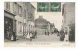 VAL-D´OISE  /  PIERRELAYE  /  RUE  DU  CHEMIN-NEUF  ( Belle Animation , Devant La PHARMACIE ! ) /  Edit.  Ch. MILLET - Pierrelaye