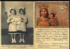 CALENDARIETTO  ORFANE RELIGIONE  MADONNA DELL' ARCO ANNO 1957 CONDIZIONI COME DA FOTO ITALY ITALIE  CART 5 - Small : 1941-60