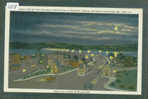 NIGHT VIEW OF THE COLUMBIA WRIGHTSVILLE MEMORIAL BRIDGE, BETWEEN LANCASTER AND YORK   - TB - Lancaster