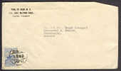 Taiwan Formosa China YUNG FU CHEN M.D. Taipei Deluxe Cancel 1964 Cover Brief Denmark - Covers & Documents