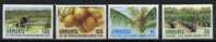 1992 VANUATU  IRHO Research Station Cpl. Set Of  4 Value Yvert Cat. N° 759/62  Perfect MNH ** - Légumes