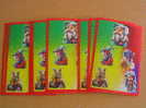 LOT 10  CARTES  POSTALES  IDENTIQUES  NEUVE THEME MASQUES - Karneval - Fasching