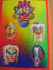 LOT  CARTE POSTALE NEUVE THEME MASQUES - Carnaval