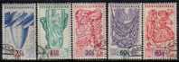 CZECHOSLOVAKIA   Scott #  849-53  VF USED - Used Stamps