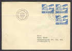 Sweden FDC Cover 1961 NORDEN Nordic Day Tag Des Nordens Fluggesellschaft SAS Scandinavian Airlines System Anniversary - FDC