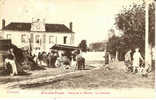 BRIIS SOUS FORGES - Place De La Mairie - Le Marché - Voy. 1934 - Briis-sous-Forges