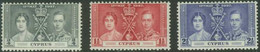 CYPRUS..1937..Michel # 133-135...MLH. - Cyprus (...-1960)