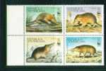 Dominican Republic. WWF. Solenodon Paradoxus. 1994.  MNH Block Of 4. SCV = 9.00 - Roedores