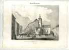 - FRANCE 24 . EGLISE ET CATHEDRALE DE SARLAT (dordogne)  . LITHO DU MILIEU DU XIXe S. ISSUE DE LA  "GUIENNE MONUMENTALE" - Lithografieën