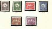 SWITZERLAND - Timbres De SERVICE - Dienstmarken - 1955 -  Yvert # 363/368 - MINT (NH) - Dienstzegels