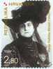 MARIJA RUZICKA - STROZZI  ( Croatia Stamp MNH** )  Actor Acteur Actress Actriz Attrice Schauspielerin Toneelspeelster - Actors