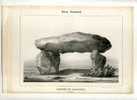 - FRANCE 24 . DOLMEN DE BRANTOME (dordogne)  . LITHO DU MILIEU DU XIXe S . ISSUE DE LA  "GUIENNE MONUMENTALE" - Autres & Non Classés