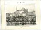 - FRANCE 32 .ANCIEN PALAIS ARCHIEPISCOPAL A AUCH (gers) . LITHO DU MILIEU DU XIXe S . ISSUE DE LA  "GUIENNE MONUMENTALE" - Lithographies