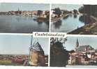 11 //FL/ CASTELNAUDARY, Multivues, Panorama, Les Quais, Moulin, Cathédrale St Michel, N° 28 Ed CAP CPSM 9x14 - Castelnaudary