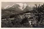 74 COMBLOUX Le Mont Blanc Vu Du Clocher - Combloux