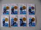 TIMBRES BELIZE  OBLITERES MEDAILLES OLYMPIQUES - Belize (1973-...)