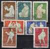 Rumänien; 1960; Michel 1934/40 O; Winzer In Trachten; Weinbau - Used Stamps