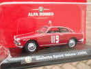 ALFA ROMEO  GIULIETTA SPRINT VELOCE RALLY MONTECARLO 1962 Scala 1/43 - Autres & Non Classés