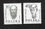 Y & T Pologne N°2846/47 ** (Têtes Sculptées) Cote 2,75€ - Used Stamps