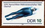 Rennschlitten - WM In Oberhof  DDR 2923 ** Plus  2923 O 1€ - Winter (Other)