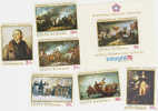 Romania-1976 America Bicentenary Set & MS  MNH - Hojas Completas