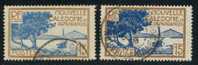 NOUVELLE-CALEDONIE 1928 - Yv. 144 Obl. X 2 Variétés Nuances TB- Baie Des Palétuviers ..Réf.NCE10668 - Gebraucht