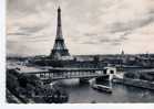 Cpsm 75 PARIS  PANORAMA SUR LA SEINE PONT PENICHE - The River Seine And Its Banks