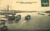 94  IVRY-SUR-SEINE  PERSPECTIVE SUR LA SEINE PRÈS DU PONT DE CONFLANS ,USINES LUCIEN DAMOY - Ivry Sur Seine